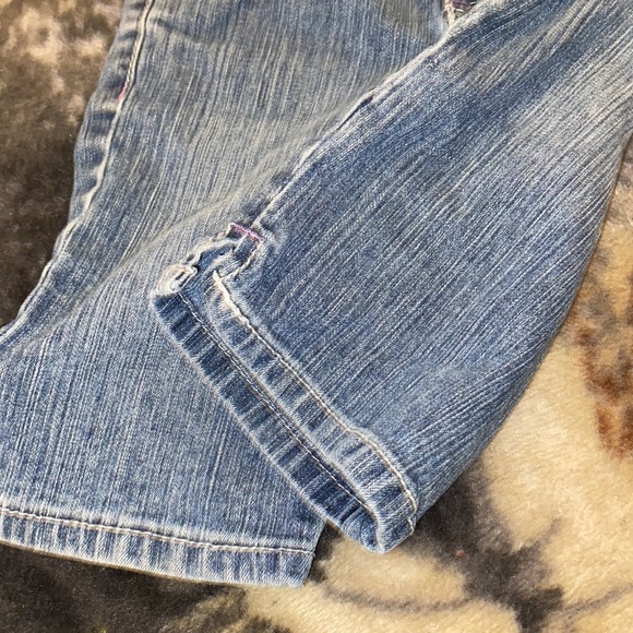 Girls blue Jean Bermuda shorts - Picture 3 of 7